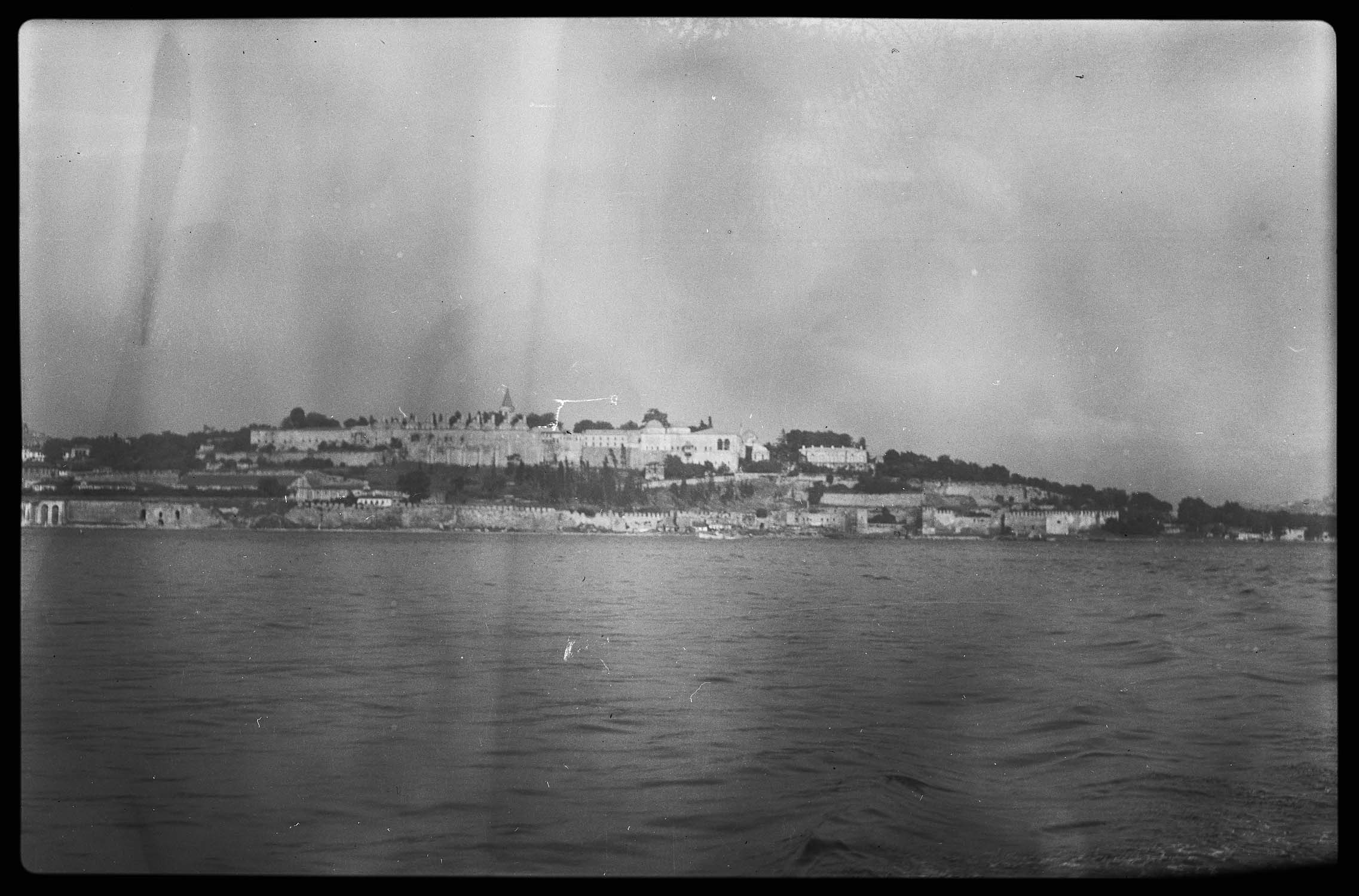 La pointe du Sérail depuis la mer